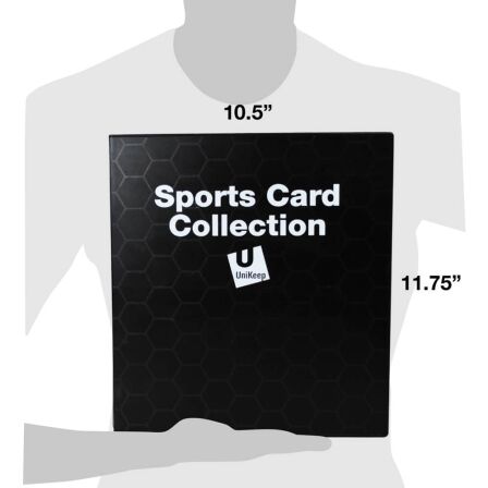 Black Sports Card Binder<br>- Holds 180 Cards<br>- Complete With 10 Pages Black Sports Card Binder<br>- Holds 180 Cards<br>- Complete With 10 Pages - Image 2