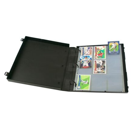 Black Sports Card Binder<br>- Holds 180 Cards<br>- Complete With 10 Pages Black Sports Card Binder<br>- Holds 180 Cards<br>- Complete With 10 Pages - Image 4