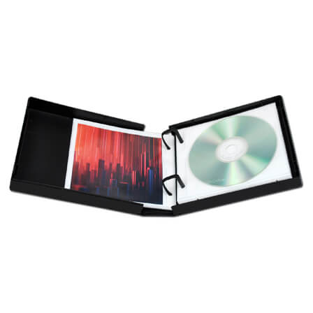 Disc 20 CD/DVD Wallet with Pages - Pack of 3 Disc 20 CD/DVD Wallet with Pages - Pack of 3 - Image 2