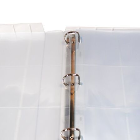 XL Capacity Football Card Storage Kit - Includes 20 Card Pages and Metal Binder Rings XL Capacity Football Card Storage Kit - Includes 20 Card Pages and Metal Binder Rings - Image 21