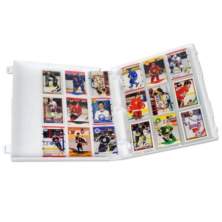 Hockey Trading Card Binder<br>- Holds 180 Cards<br>- Complete With 10 Pages Hockey Trading Card Binder<br>- Holds 180 Cards<br>- Complete With 10 Pages - Image 13