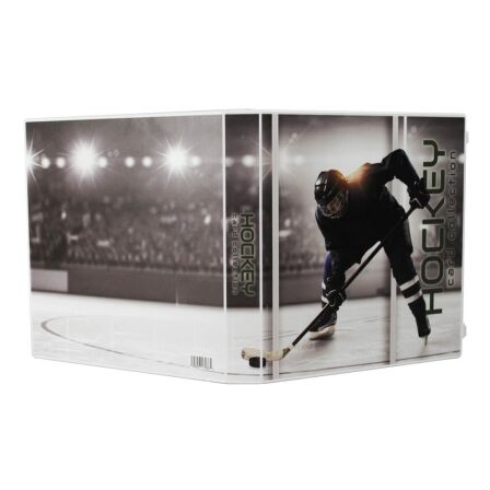 Hockey Trading Card Binder<br>- Holds 180 Cards<br>- Complete With 10 Pages Hockey Trading Card Binder<br>- Holds 180 Cards<br>- Complete With 10 Pages - Image 5