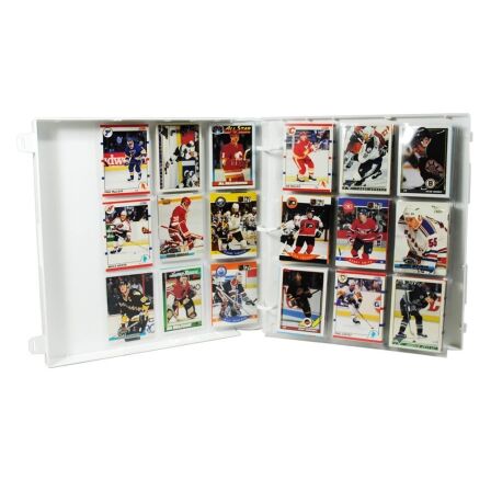 Hockey Trading Card Binder<br>- Holds 180 Cards<br>- Complete With 10 Pages Hockey Trading Card Binder<br>- Holds 180 Cards<br>- Complete With 10 Pages - Image 7