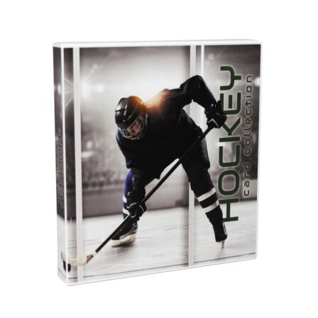 Hockey Trading Card Binder<br>- Holds 180 Cards<br>- Complete With 10 Pages Hockey Trading Card Binder<br>- Holds 180 Cards<br>- Complete With 10 Pages - Image 3