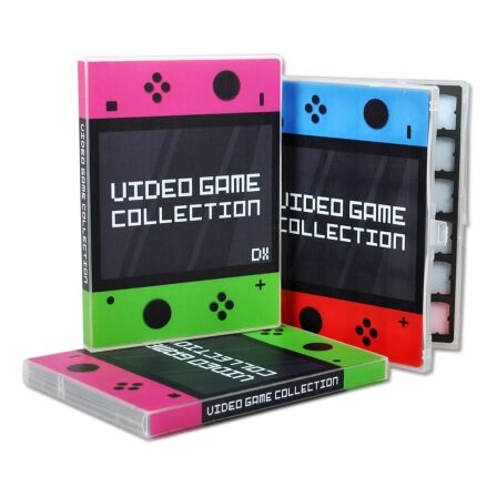 Switch Game Holder DX - Holds 60 Video Games - Mini Binder nintendo switch game case organizer