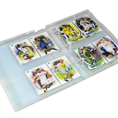 Soccer Themed Trading Card Storage Case - Holds up to 200 Cards - Complete with 25 Pages - Mini Binder Soccer Themed Trading Card Storage Case - Holds up to 200 Cards - Complete with 25 Pages - Mini Binder - Image 7