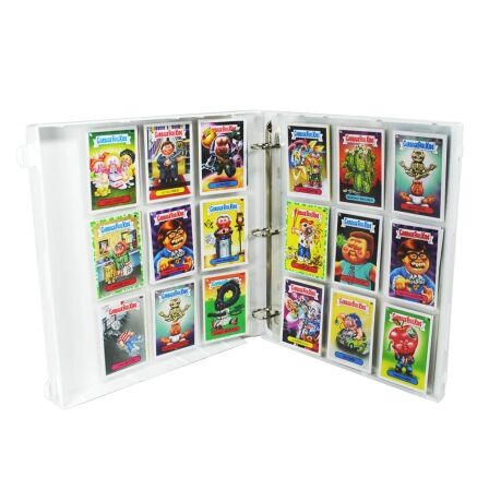 Garbage Pail Kids Trading Card Storage Kit - Includes 20 Card Pages and Metal Binder Rings Garbage Pail Kids Trading Card Storage Kit - Includes 20 Card Pages and Metal Binder Rings - Image 14