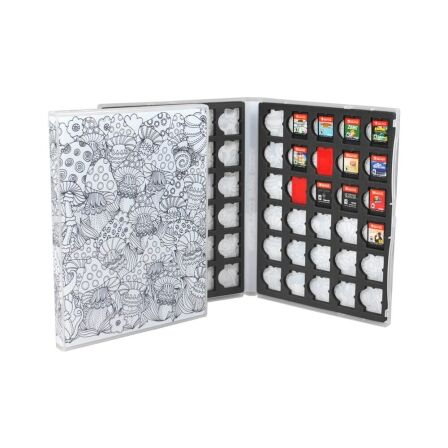 Nintendo Switch Cartridge Case Color Your Own Binder - 60 Game Capacity nintendo switch game cartridge holder