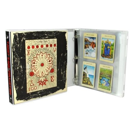 Tarot Card Binder (Black Case) Tarot Card Holder