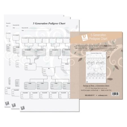 5 Generation Pedigree Charts 5 Generation Pedigree Charts