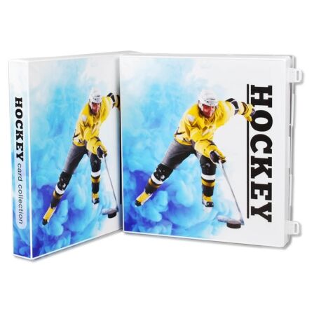 XL Hockey Themed Trading Card Storage Kit - Metal Rings XL Hockey Themed Trading Card Storage Kit - Metal Rings - Image 4