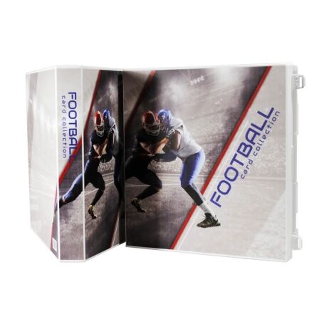 XL Capacity Football Card Storage Kit - Includes 20 Card Pages and Metal Binder Rings XL Capacity Football Card Storage Kit - Includes 20 Card Pages and Metal Binder Rings - Image 23
