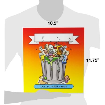 Garbage Pail Kids Trading Card Storage Kit - Includes 20 Card Pages and Metal Binder Rings Garbage Pail Kids Trading Card Storage Kit - Includes 20 Card Pages and Metal Binder Rings - Image 2