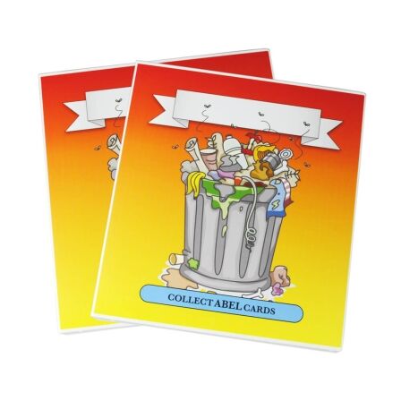 Garbage Pail Kids Trading Card Storage Kit - Includes 20 Card Pages and Metal Binder Rings Garbage Pail Kids Trading Card Storage Kit - Includes 20 Card Pages and Metal Binder Rings - Image 8