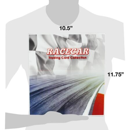 NASCAR Themed Trading Cards Storage Kit - Includes 20 Card Pages and Metal Binder Rings NASCAR Themed Trading Cards Storage Kit - Includes 20 Card Pages and Metal Binder Rings - Image 12