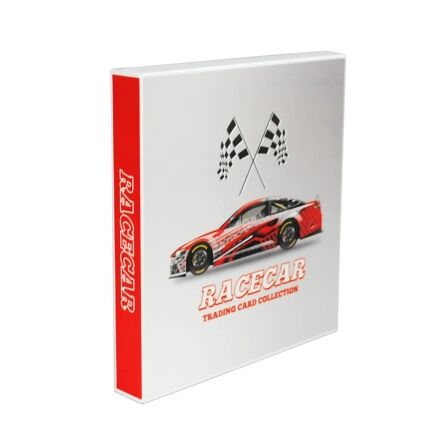 NASCAR Themed Trading Cards Storage Kit - Includes 20 Card Pages and Metal Binder Rings NASCAR Themed Trading Cards Storage Kit - Includes 20 Card Pages and Metal Binder Rings - Image 10