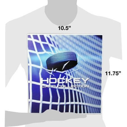 XL Hockey Trading Card Binder<br>- Includes 20 Pages and Metal Binder Rings XL Hockey Trading Card Binder<br>- Includes 20 Pages and Metal Binder Rings - Image 2