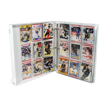 XL Hockey Trading Card Binder<br>- Includes 20 Pages and Metal Binder Rings XL Hockey Trading Card Binder<br>- Includes 20 Pages and Metal Binder Rings - Image 8