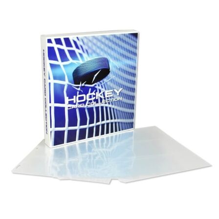 XL Hockey Trading Card Binder<br>- Includes 20 Pages and Metal Binder Rings XL Hockey Trading Card Binder<br>- Includes 20 Pages and Metal Binder Rings - Image 10