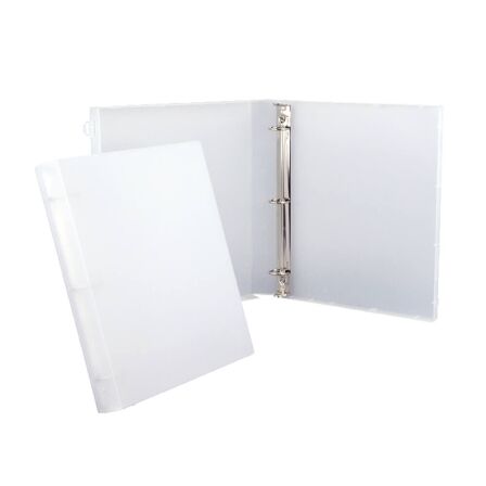 1.5 inch 3-Ring Binder, Metal Rings, Case Enclosed - Pack of 3 1.5 inch binder with metal rings