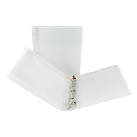 1.5 inch 3-Ring Binder, Metal Rings, Case Enclosed - Pack of 3 1.5 inch 3 ring binder