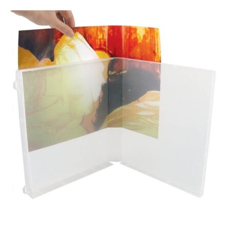 1.5 Inch Clear View Binder - No Rings - Pack/Box Qty - Made in USA. 1.5 Inch Clear View Binder - No Rings - Pack/Box Qty - Made in USA. - Image 4