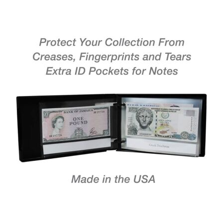 Currency Page Protector - Holds 3" x 6" Inserts - Pack of 20 - Fits Mini Binder Currency Page Protector - Holds 3" x 6" Inserts - Pack of 20 - Fits Mini Binder - Image 5