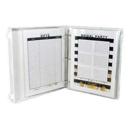 Wedding Planner Binder - Metal Rings Wedding Planner Binder - Metal Rings - Image 5