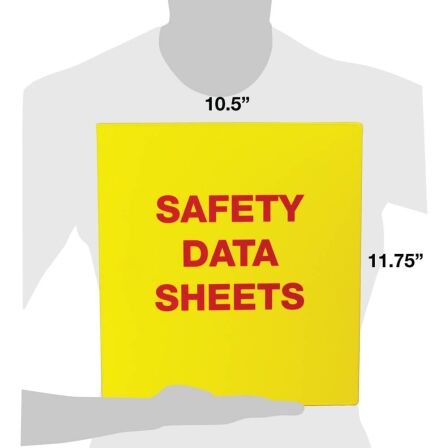 SDS Binder - 1.0 inch (Sold Empty) SDS Binder - 1.0 inch (Sold Empty) - Image 2