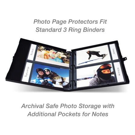 5x7 photo sleeves for 3 ring binder,<br> Holds 5x7 inch Photos - Pack of 50 5x7 photo sleeves for 3 ring binder,<br> Holds 5x7 inch Photos - Pack of 50 - Image 3