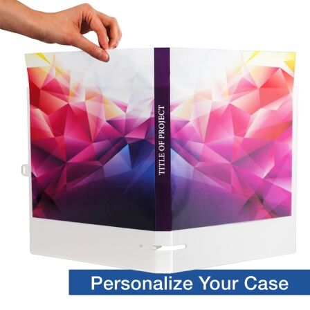 1 Inch 3-Ring View Binder With Clear Overlay - Enclosed Case - Pack of 3 - Made in USA 1 Inch 3-Ring View Binder With Clear Overlay - Enclosed Case - Pack of 3 - Made in USA - Image 16