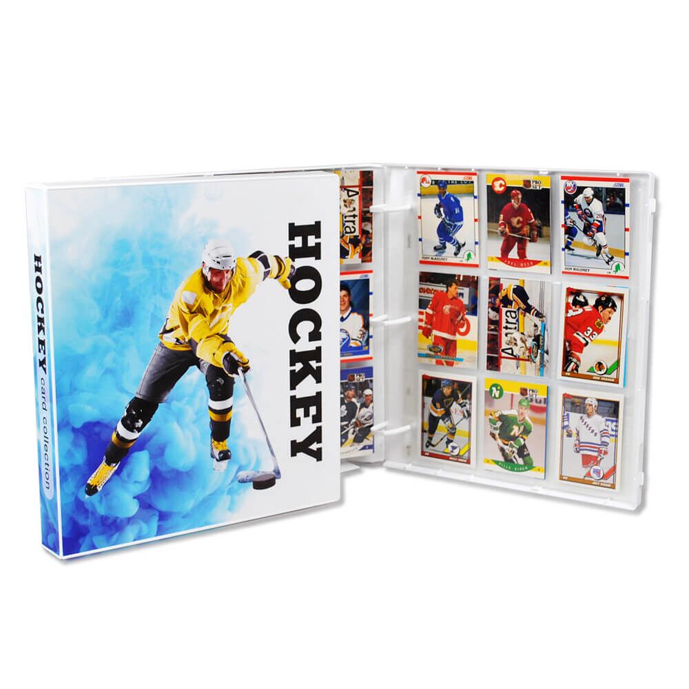 Hockey Card Binder | 180 Card Capacity | FREE SHIPPING