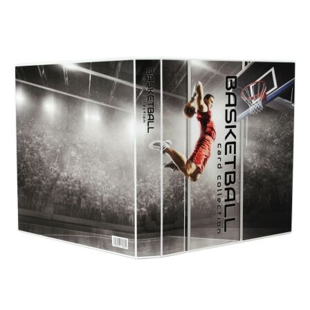 Basketball Card Binder<br>- Holds 180 Cards<br>- Complete with 10 pages Basketball Card Binder<br>- Holds 180 Cards<br>- Complete with 10 pages - Image 5