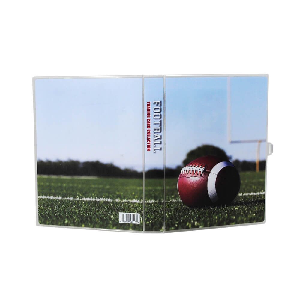 Football Card Binder with sleeves- Holds up to 200 Cards - Complete with 25 Pages - Mini Binder Football Card Binder with sleeves- Holds up to 200 Cards - Complete with 25 Pages - Mini Binder - Image 3