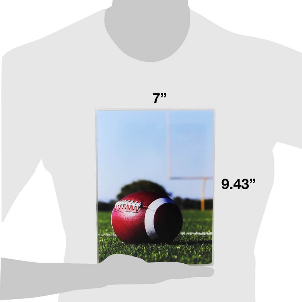 Football Card Binder with sleeves- Holds up to 200 Cards - Complete with 25 Pages - Mini Binder Football Card Binder with sleeves- Holds up to 200 Cards - Complete with 25 Pages - Mini Binder - Image 2