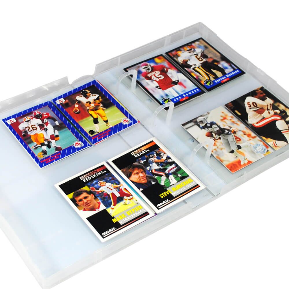 Football Card Binder with sleeves- Holds up to 200 Cards - Complete with 25 Pages - Mini Binder Football Card Binder with sleeves- Holds up to 200 Cards - Complete with 25 Pages - Mini Binder - Image 7