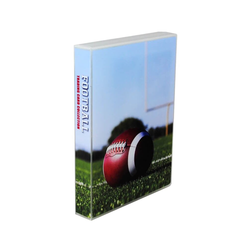 Football Card Binder with sleeves- Holds up to 200 Cards - Complete with 25 Pages - Mini Binder Football Card Binder with sleeves- Holds up to 200 Cards - Complete with 25 Pages - Mini Binder - Image 9