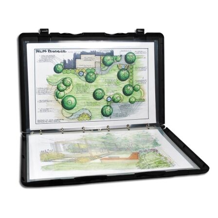 11x17 Binder includes Ten - 11x17 inch Page Protectors, Case Enclosed, Made In The USA. 11x17 Binder includes Ten - 11x17 inch Page Protectors, Case Enclosed, Made In The USA. - Image 9