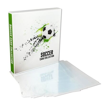 Soccer Card Binder<br>- Holds 180 Cards<br>- Complete With 10 Pages Soccer Card Binder<br>- Holds 180 Cards<br>- Complete With 10 Pages - Image 17