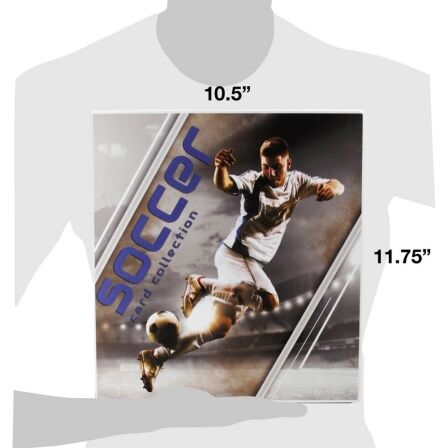 Soccer Card Binder<br>- Holds 180 Cards<br>- Complete With 10 Pages Soccer Card Binder<br>- Holds 180 Cards<br>- Complete With 10 Pages - Image 2