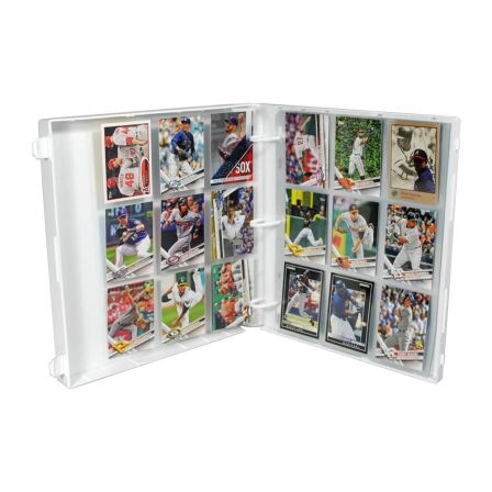 Baseball Card Binder<br>- Holds 180 Cards<br>- Complete With 10 Pages Baseball Card Binder<br>- Holds 180 Cards<br>- Complete With 10 Pages - Image 8