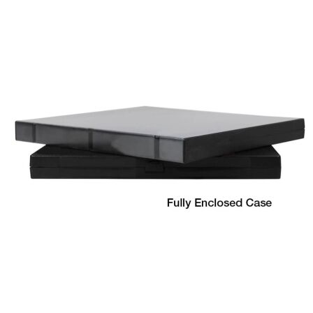 3-Ring Binder Case With 1.0 Inch Spine - Without Clear Overlay - Made in the USA UniKeep® Clear View Binders 1" inch, 3 Ring, 3 Pack