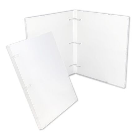 3-Ring Binder Case With 1.0 Inch Spine - Without Clear Overlay - Made in the USA 3-Ring Binder Case With 1.0 Inch Spine - Without Clear Overlay - Made in the USA
