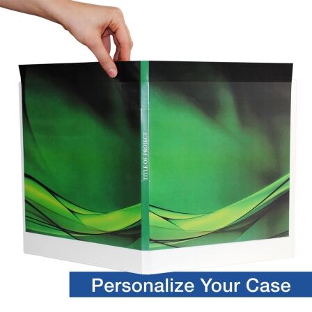 0.5 Inch 3-Ring View Binder With Clear Overlay - Made in USA 0.5 Inch 3-Ring View Binder With Clear Overlay - Made in USA - Image 17