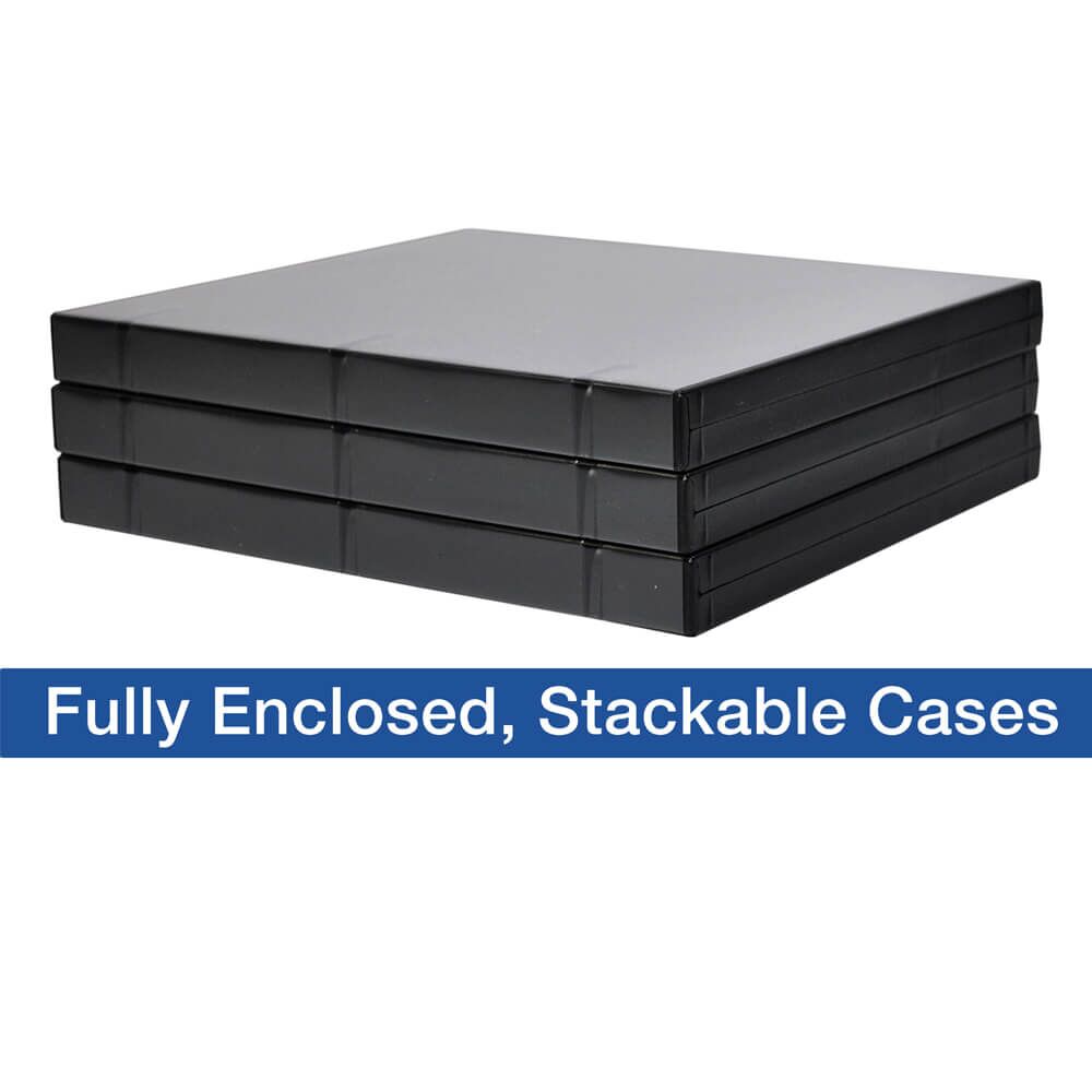1 Inch 3-Ring View Binder With Clear Overlay - Enclosed Case - Made in USA 1 Inch 3-Ring View Binder With Clear Overlay - Enclosed Case - Made in USA - Image 7