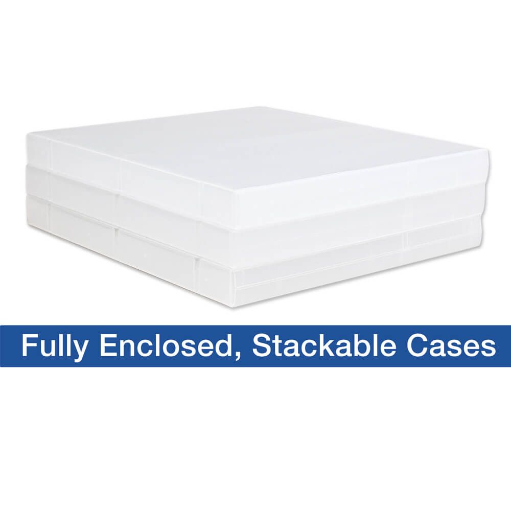 1 Inch 3-Ring View Binder With Clear Overlay - Enclosed Case - Made in USA 1 Inch 3-Ring View Binder With Clear Overlay - Enclosed Case - Made in USA - Image 13