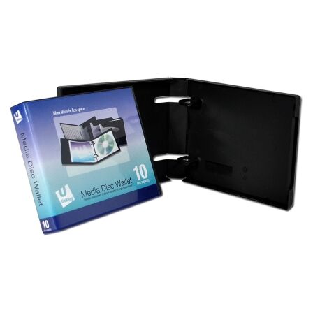Empty Storage Wallet - CD10<br>6.38 x 5.44 x 1.135 inches - Full Box of 20 Units dvd storage case