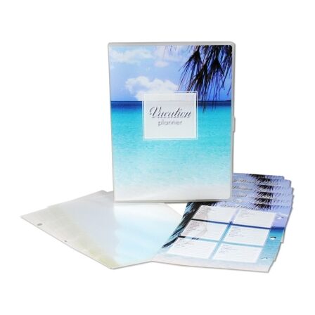 Travel Planner/Journal - Mini Binder personal travel planner