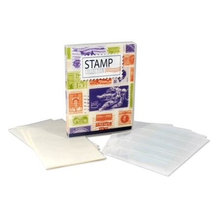 Stamp Collection Kit - Mini Binder stamp collection album
