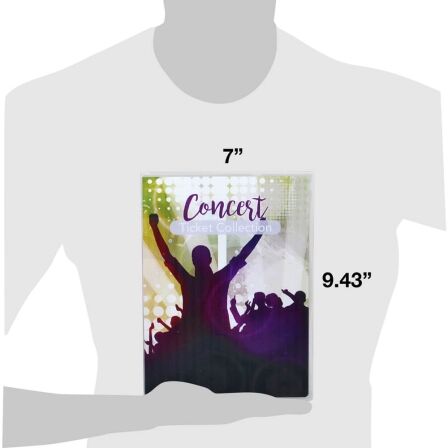 Concert Ticket Stub Holder Collector Kit - Mini Binder Concert Ticket Stub Holder Collector Kit - Mini Binder - Image 2